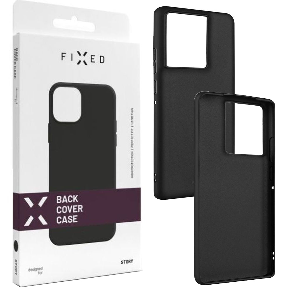 Handyhülle für Motorola Edge 50 Pro, Fixed Story, Schwarz