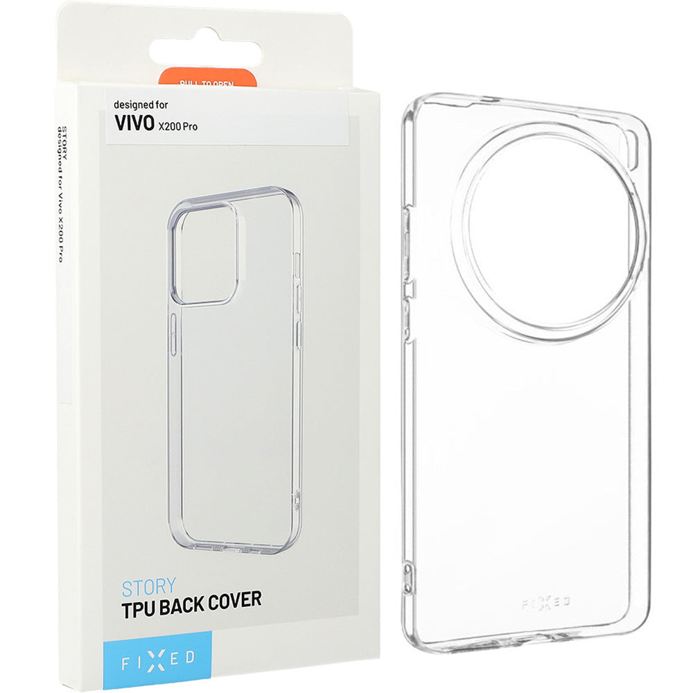 Handyhülle für Vivo X200 Pro, Fixed Story, Transparent