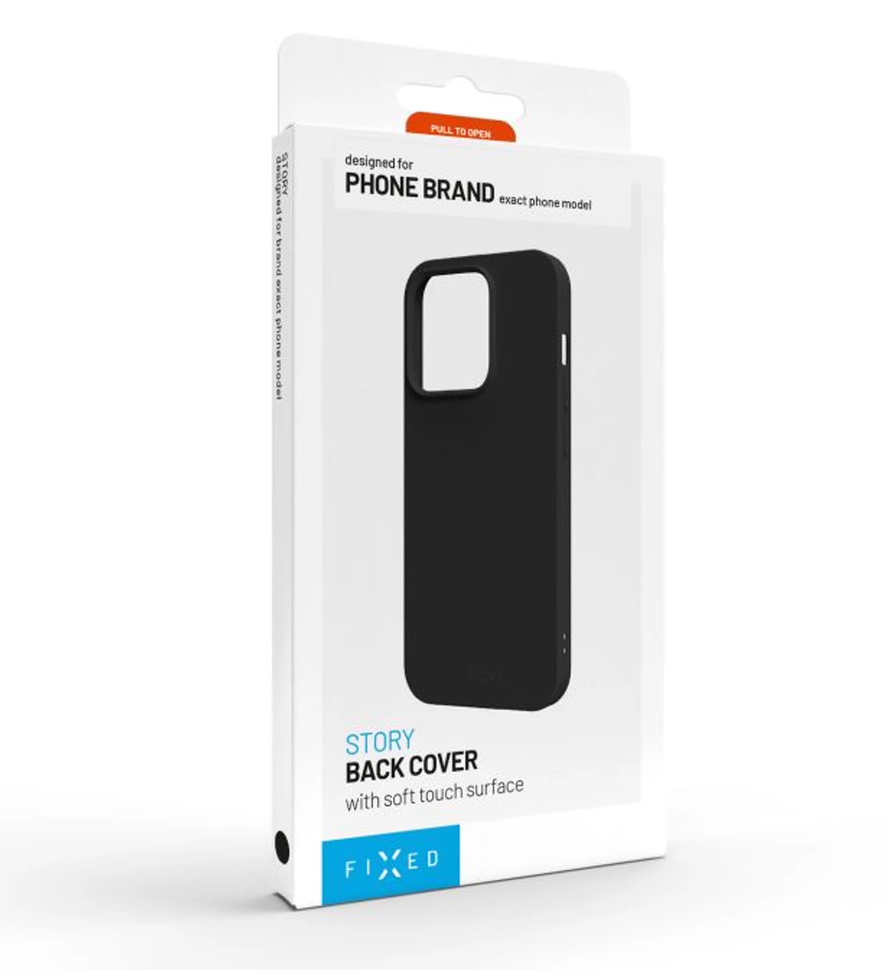 Handyhülle für Xiaomi Redmi 15 5G/4G, Fixed Story, Schwarz