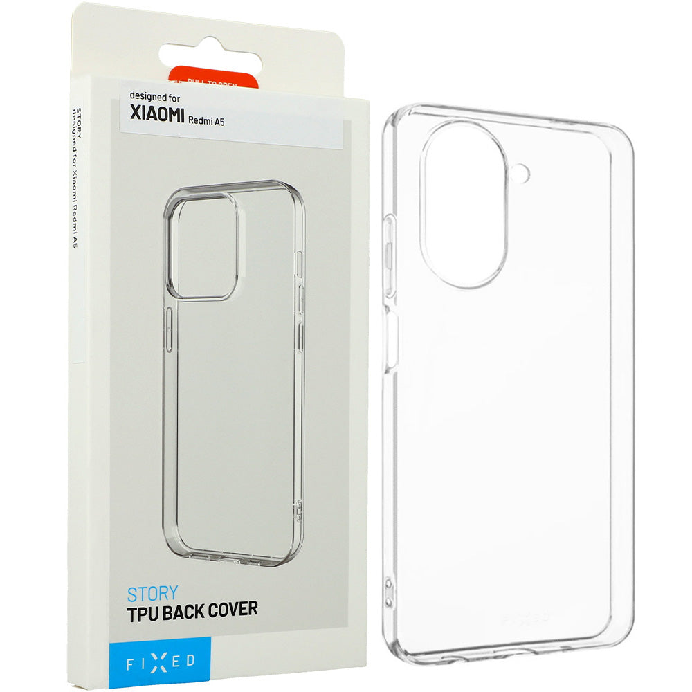 Handyhülle für Xiaomi Redmi A5, Fixed Story, Transparent