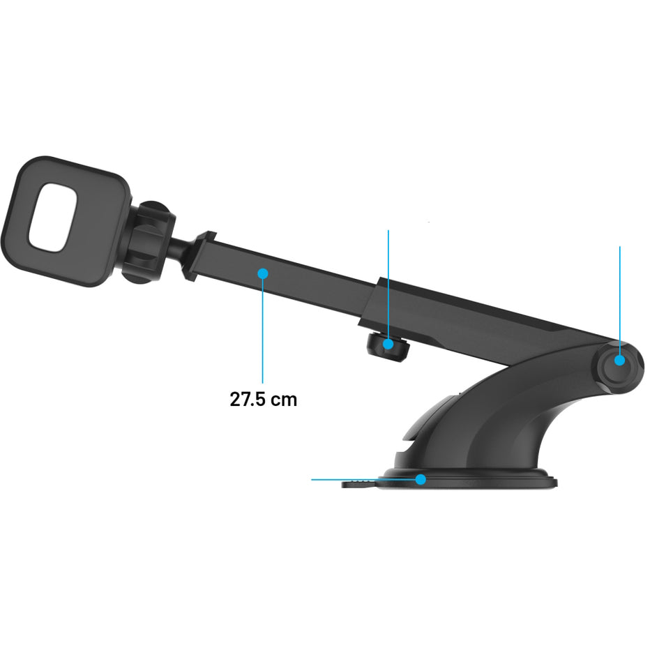 Autohalterung FIXED Tab XL für Geräte von 7 bis 11", schwarz