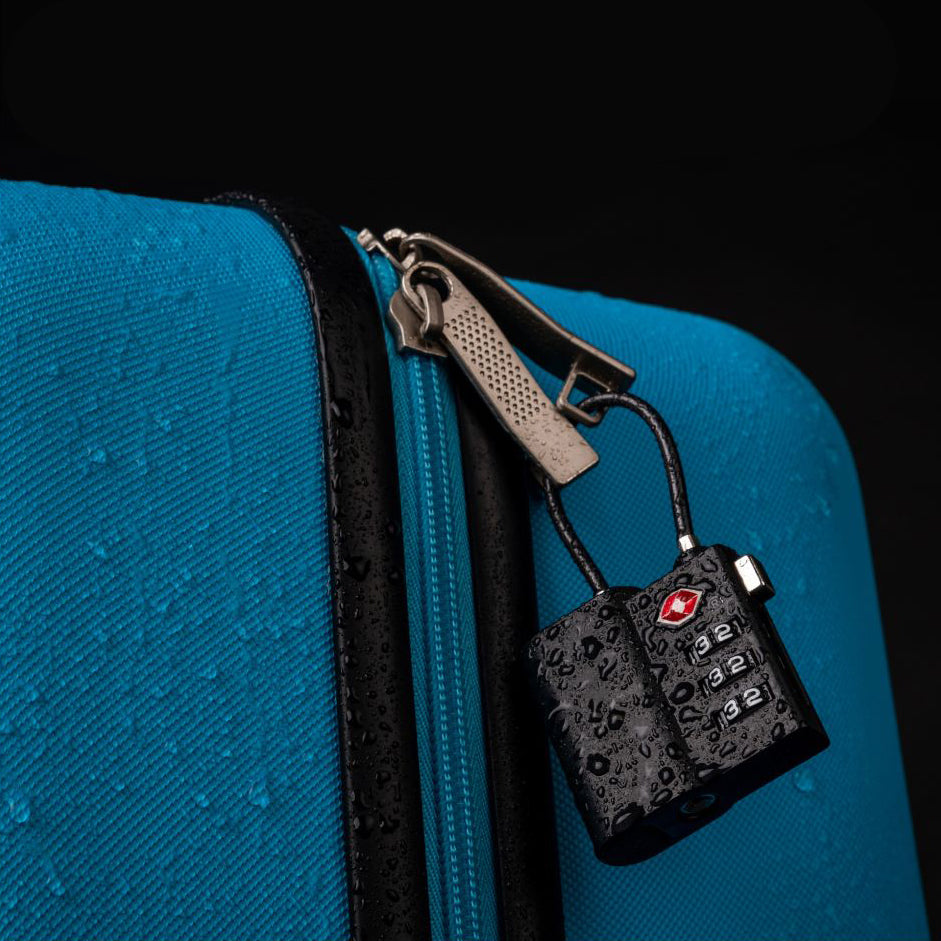 Vorhängeschloss mit GPS Tracker Fixed Tag Lock für Find My, Bluetooth 5.2, Schwarz