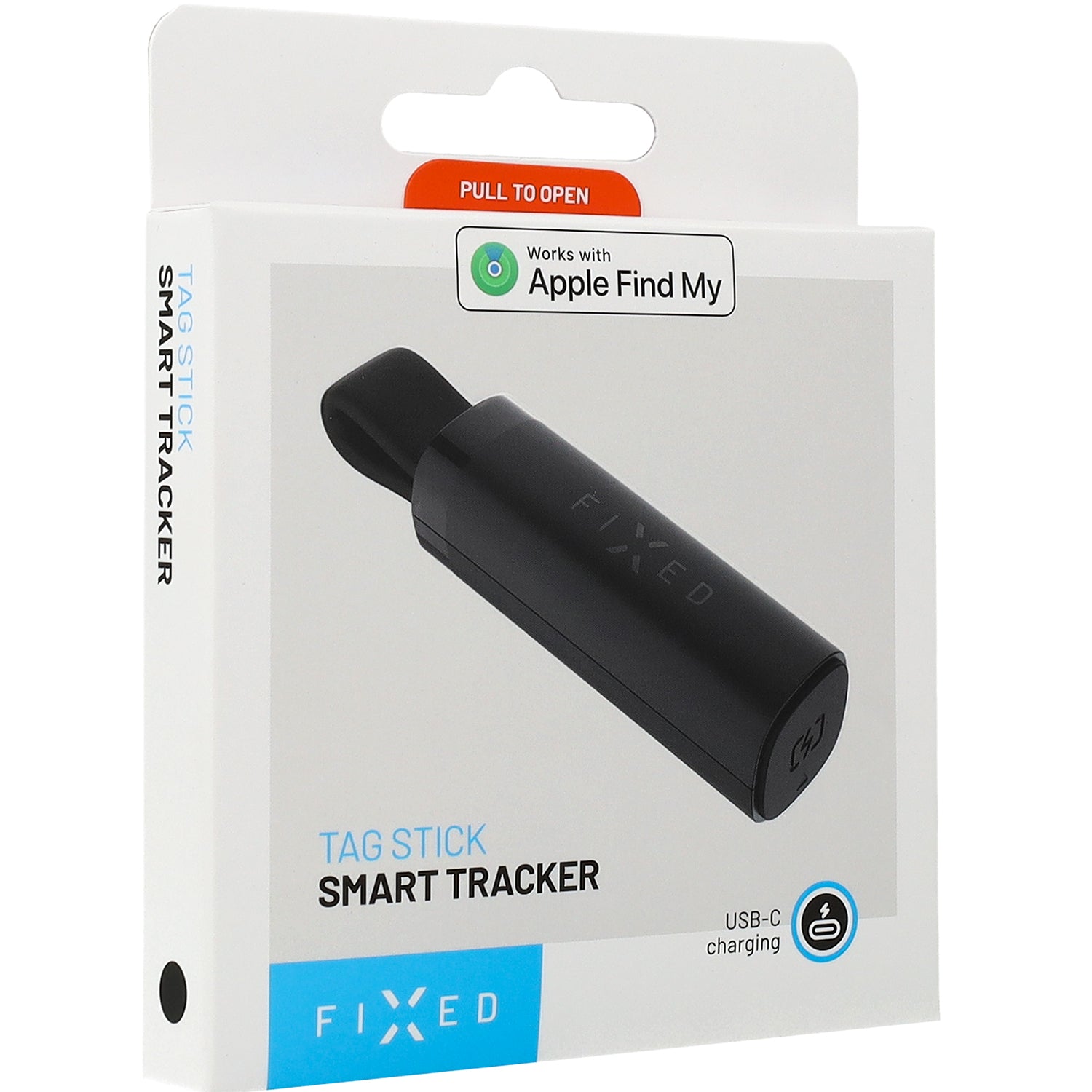 Locator, Fixed Tag Stick Tracker Find My, Bluetooth, Schwarz