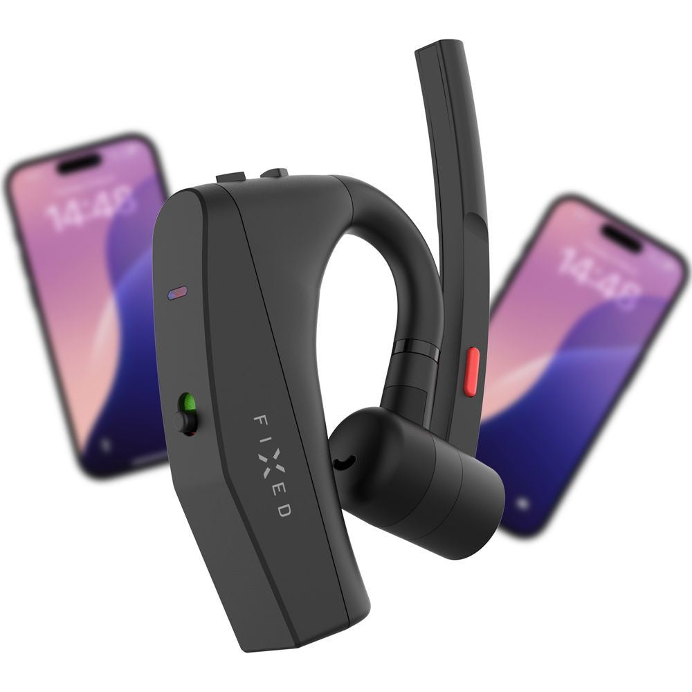 Kabelloser Kopfhörer, Bluetooth 5.2, ENC, Fixed Talk Pro, Schwarz
