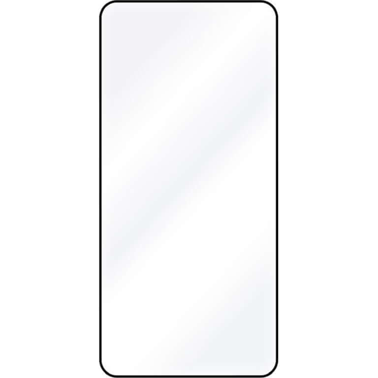 Gehärtetes Glas für Galaxy S25 Edge, Fixed Full Cover 2.5D Tempered Glass, Schwarzen Rahmen