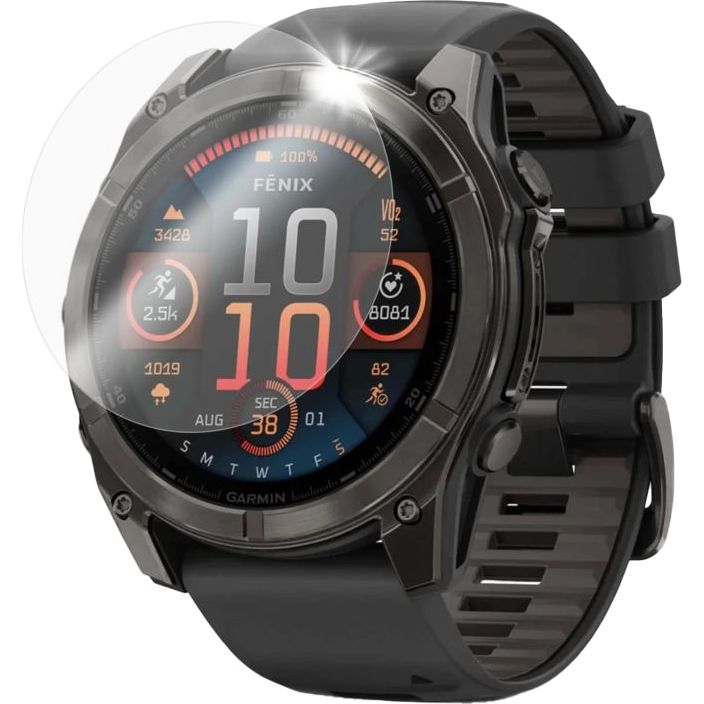 Gehärtetes Glas für Garmin Fenix 8 51mm, FIXED Smartwatch Tempered Glass, 2 Stücke