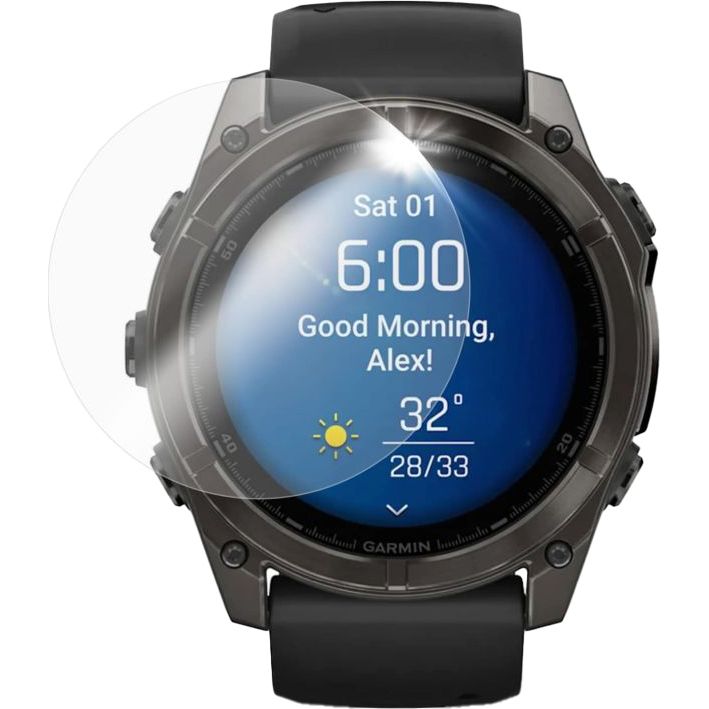 Gehärtetes Glas für Garmin Fenix 8 51mm, FIXED Smartwatch Tempered Glass, 2 Stücke