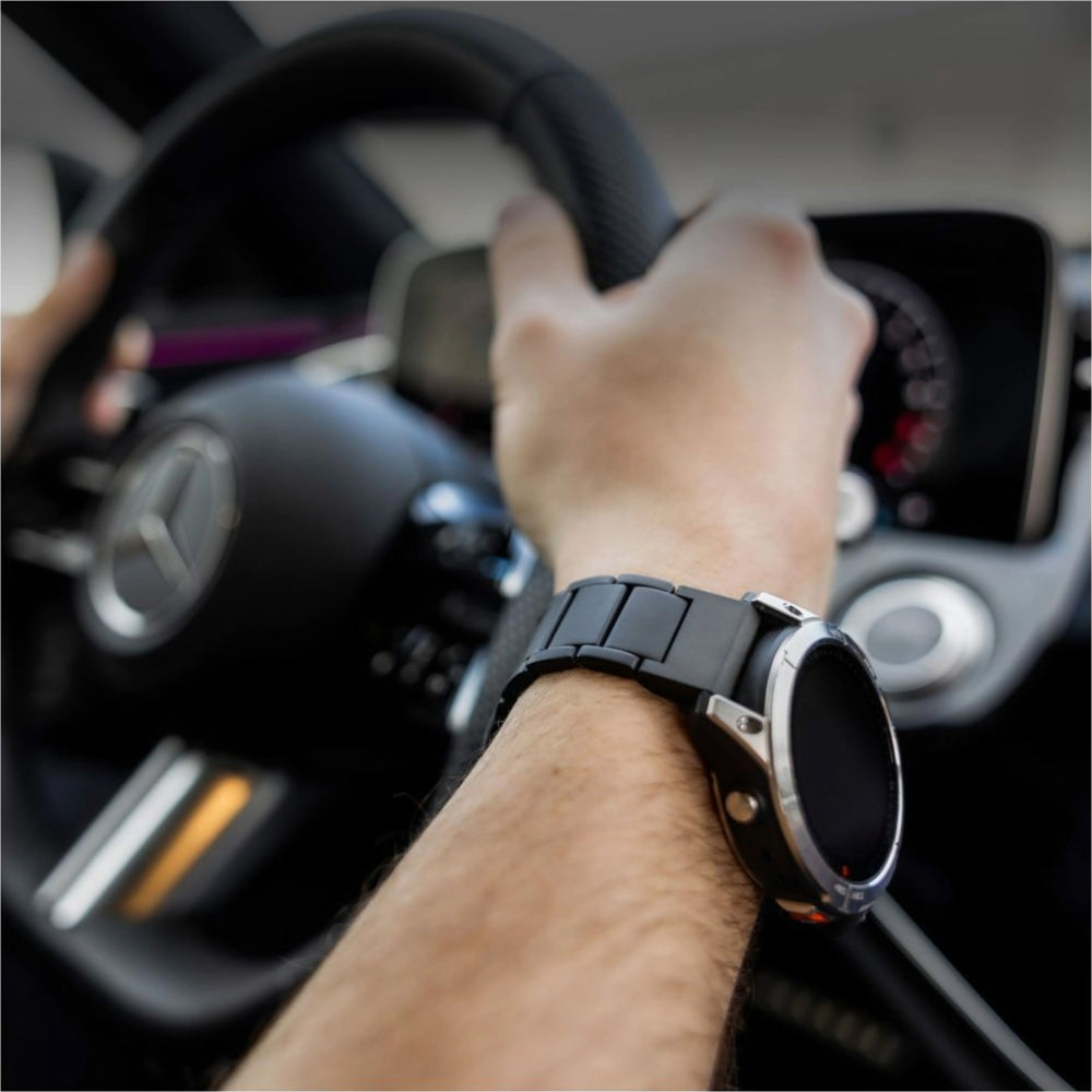 Armband Fixed Titanium Strap für Samsung Galaxy Watch Ultra, Schwarz