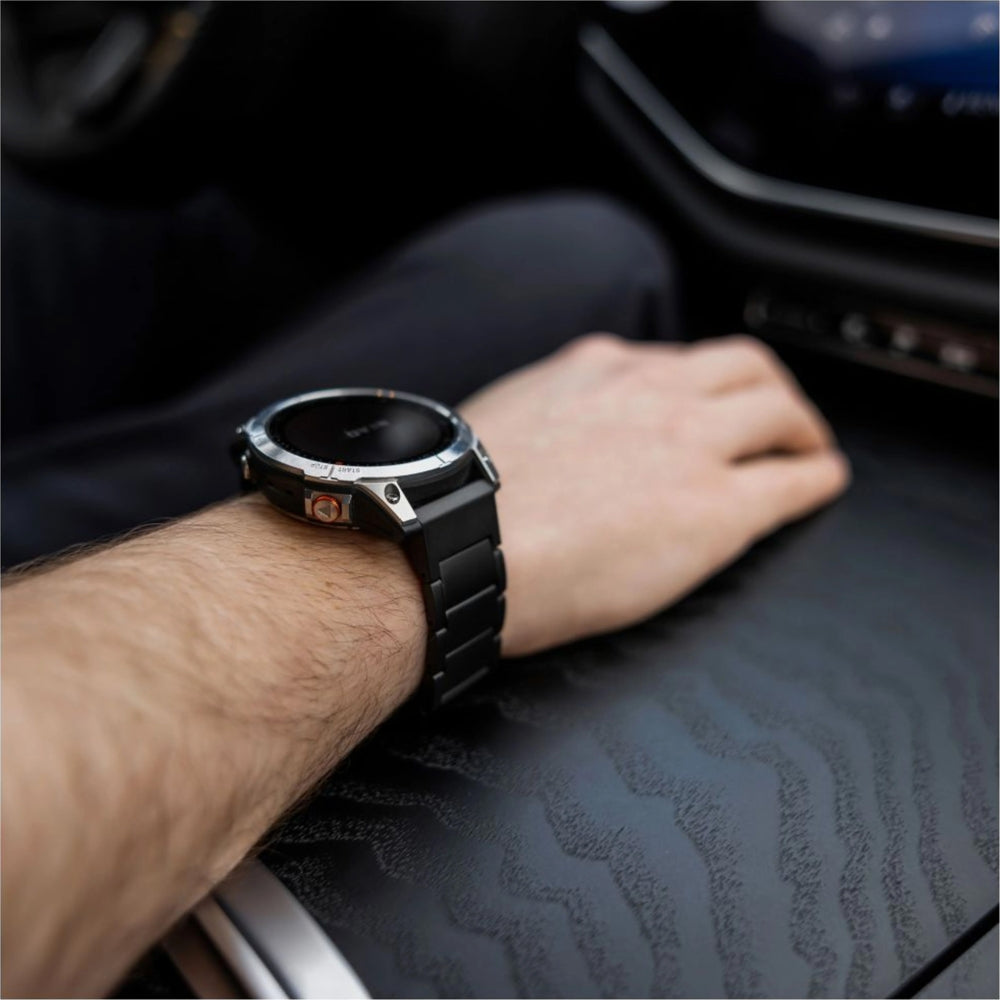 Armband Fixed Titanium Strap für Samsung Galaxy Watch Ultra, Schwarz