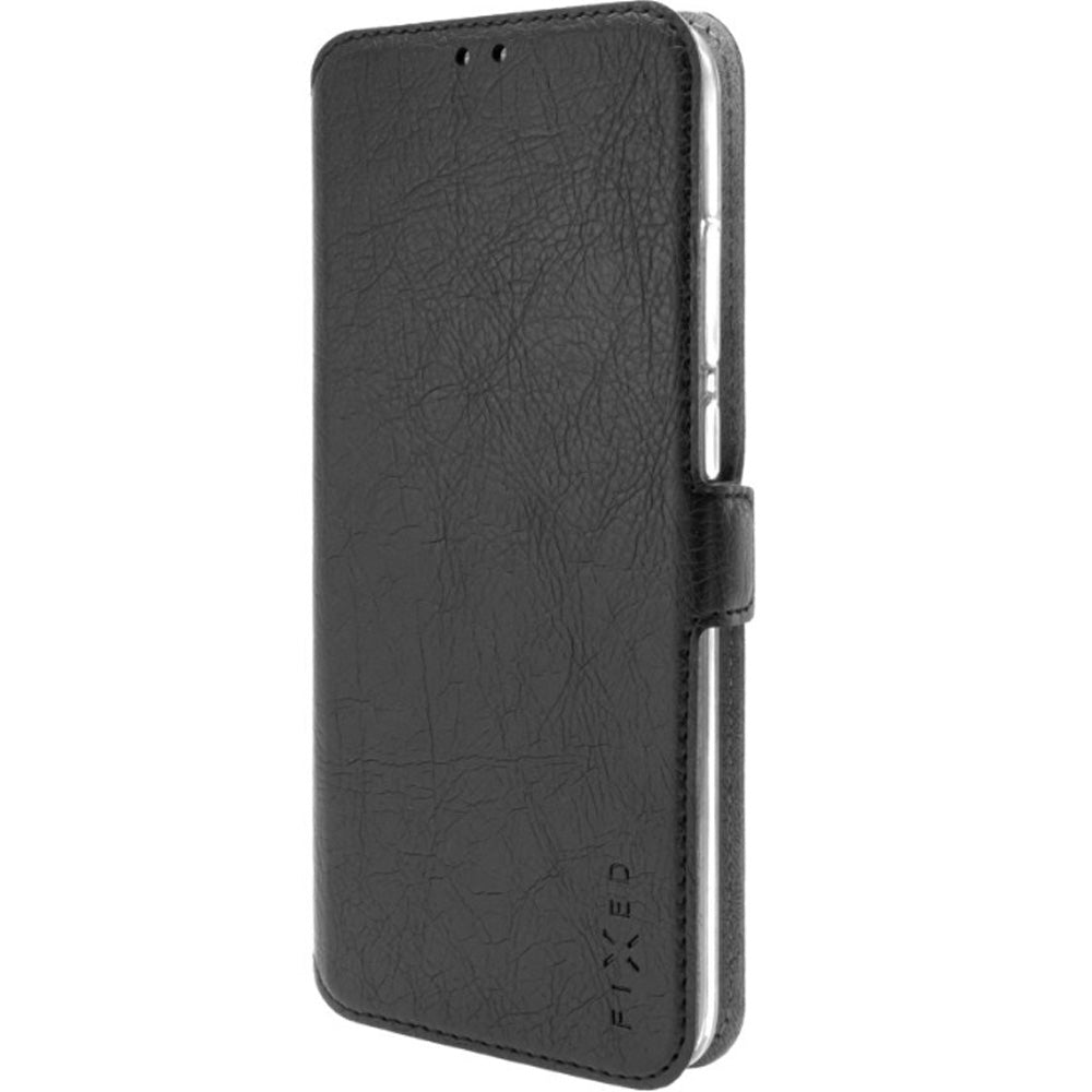 Handyhülle mit Klappe für Xiaomi POCO M7 Pro 5G, Fixed Topic, Schwarz