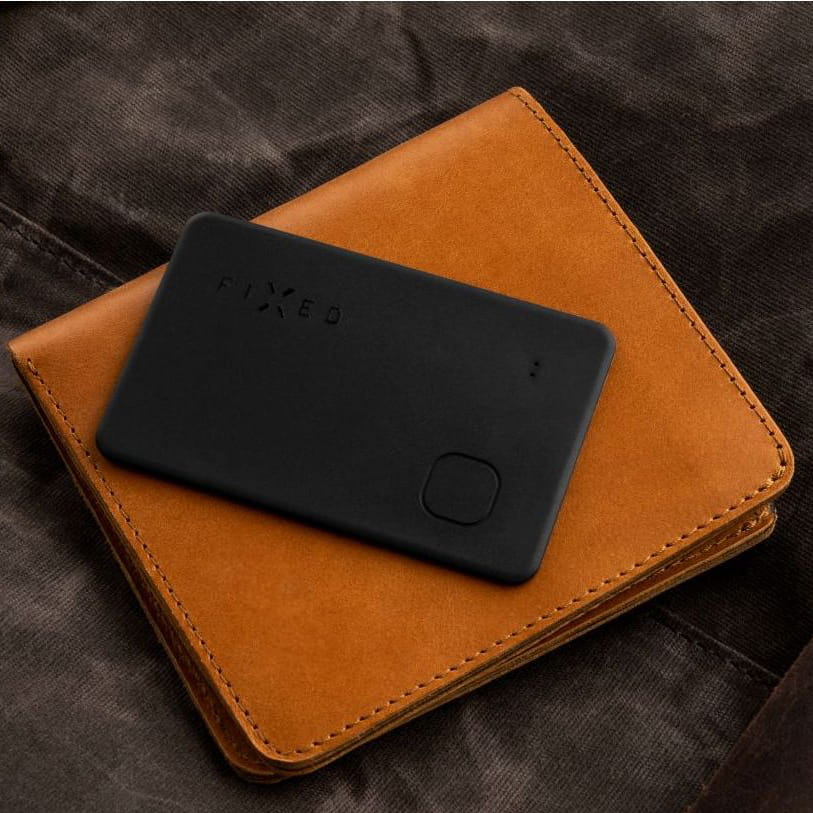 Locator, Fixed Card Smart Tracker Find My, Bluetooth, Schwarz