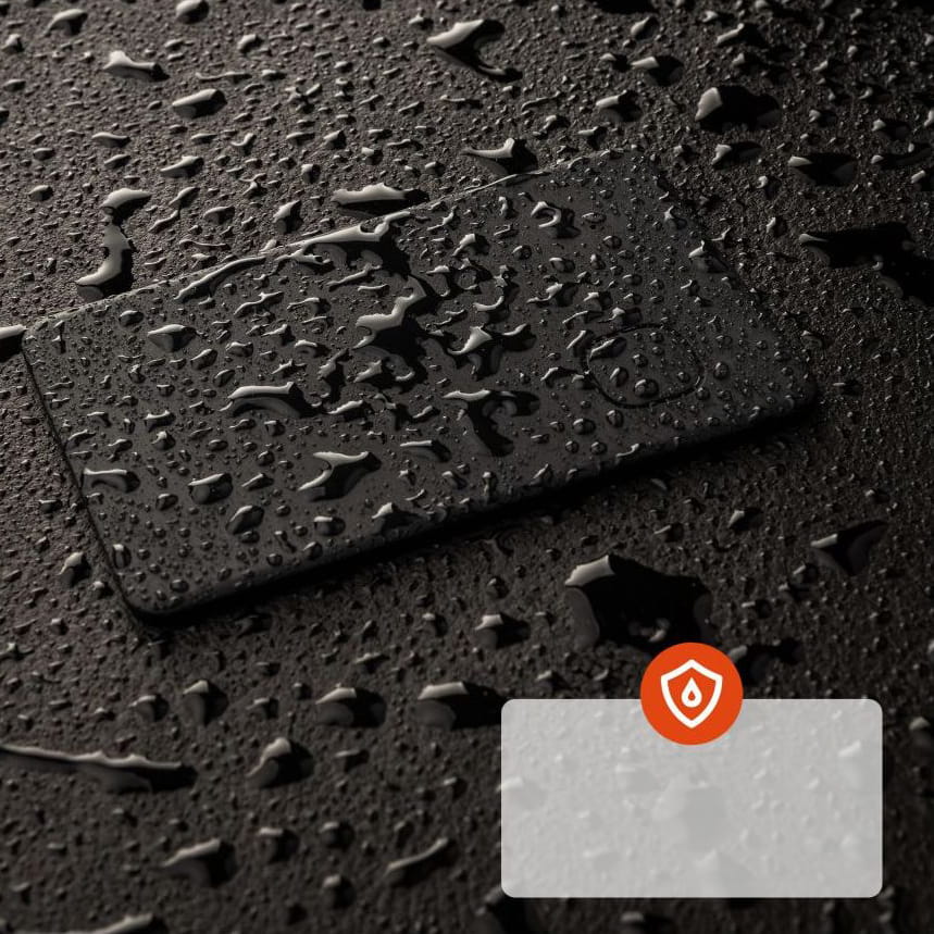 Locator, Fixed Card Smart Tracker Find My, Bluetooth, Schwarz