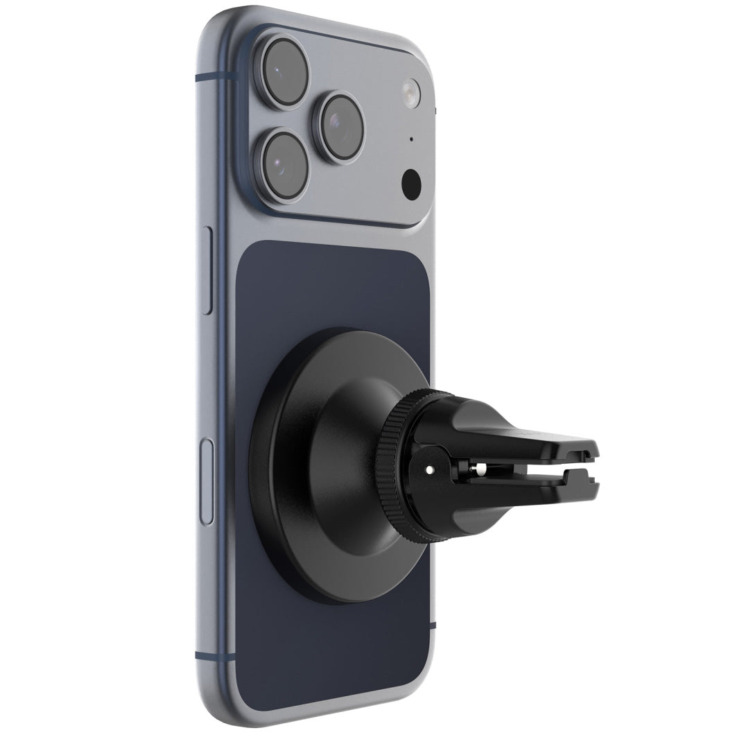 Autohalterung Magnetische zum Lüftungsgitter für MagSafe, Fixed MagCircle, Schwarz