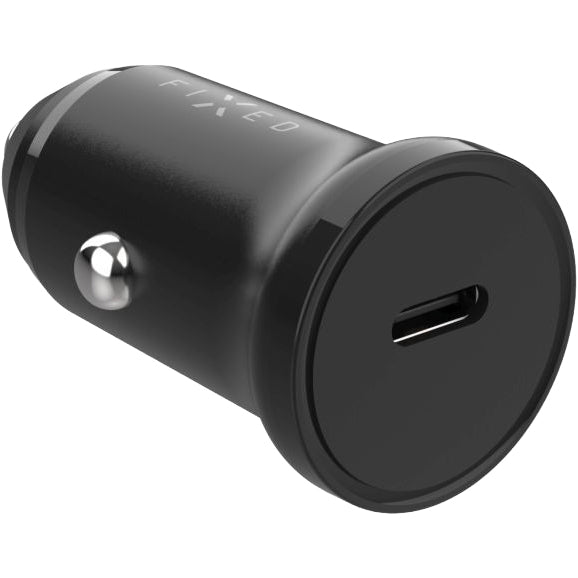 Autoladegerät mit USB-C PD 20W, Fixed Car Charger, Schwarz