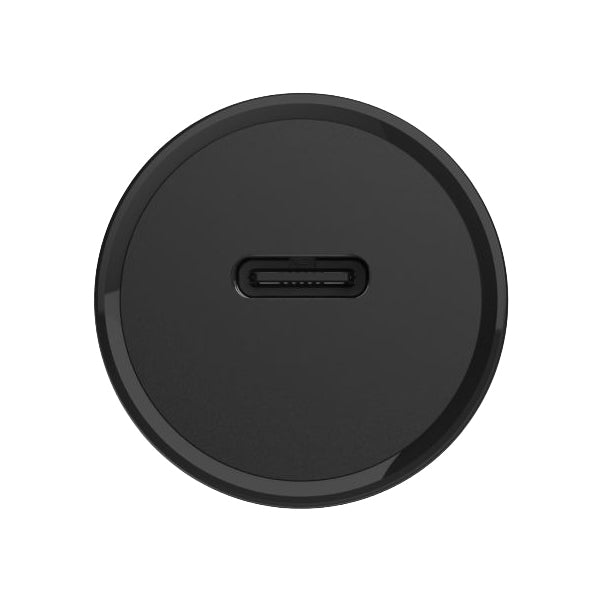Autoladegerät mit USB-C PD 20W, Fixed Car Charger, Schwarz