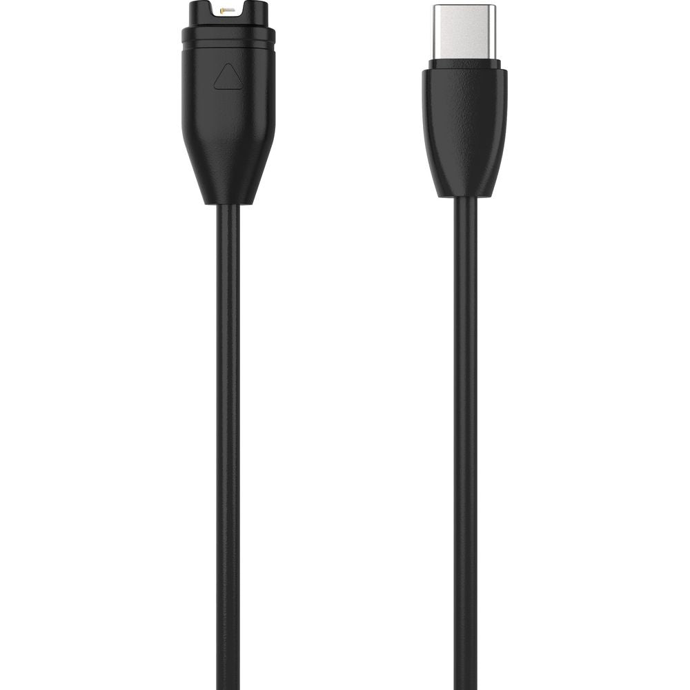 Kabel USB-C für Garmin Smartwatches, Fixed USB-C Charging Cable, 2 m, Schwarz