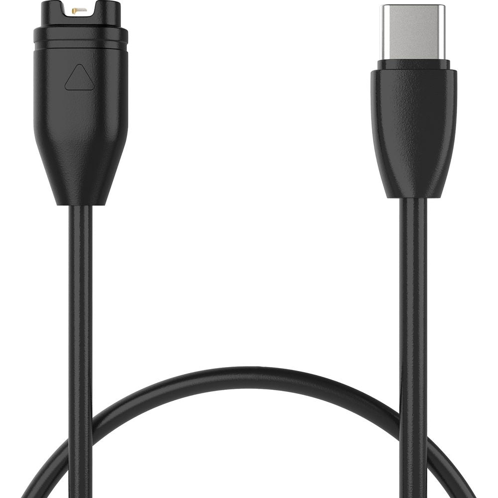 Kabel USB-C für Garmin Smartwatches, Fixed USB-C Charging Cable, 2 m, Schwarz