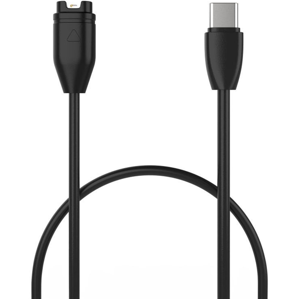 Kabel USB-C für Garmin Smartwatches, Fixed USB Charging Cable, 1m, Schwarz