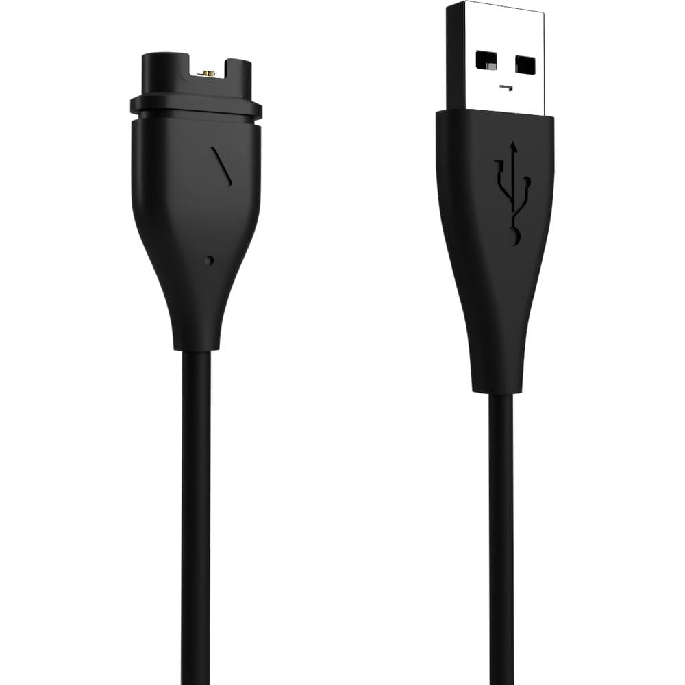 Kabel USB-A für Garmin Smartwatches, Fixed USB Charging Cable, 1m, Schwarz