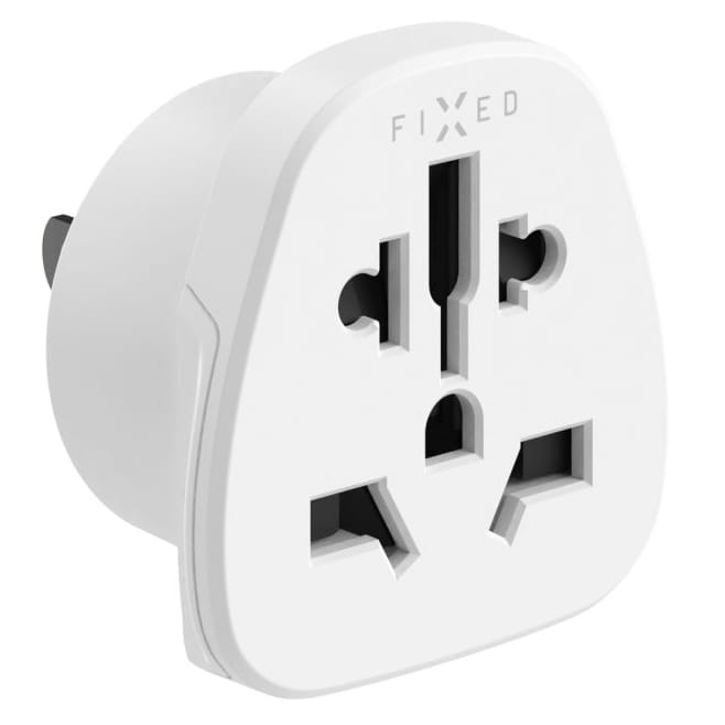 Adapter / Reisestecker Fixed World to US, Adapter Europa auf USA, Japan, 3750W, Weiß