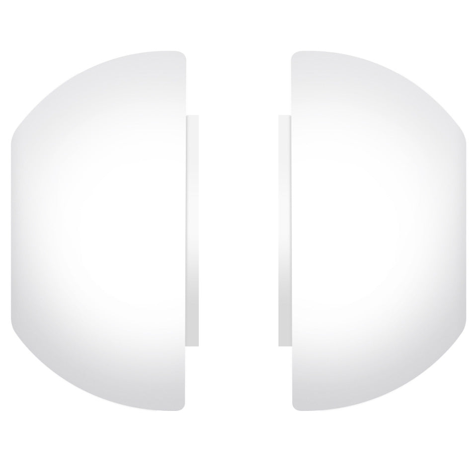 Ohrhörer-Ohrstöpsel, Fixed 2er-Pack für AirPods Pro, AirPods Pro 2, M, Weiß