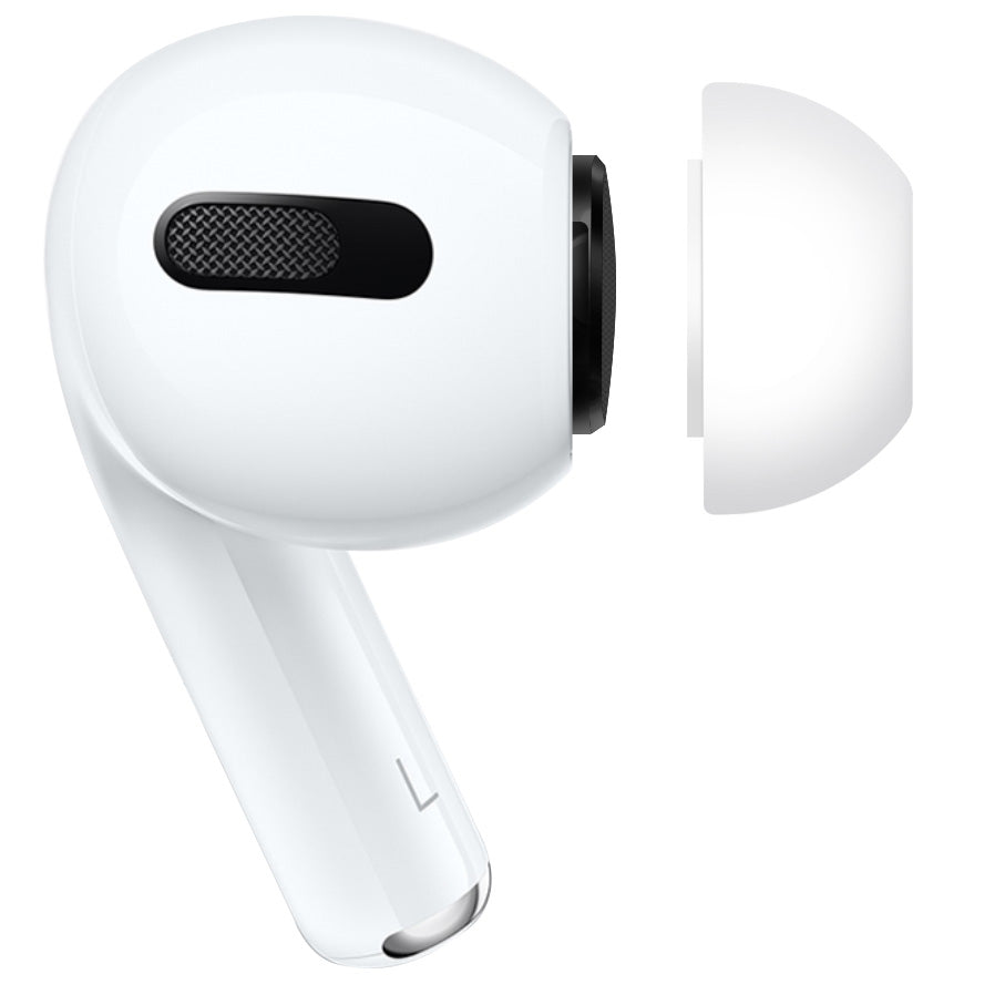 Ohrhörer-Ohrstöpsel, Fixed 2er-Pack für AirPods Pro, AirPods Pro 2, M, Weiß