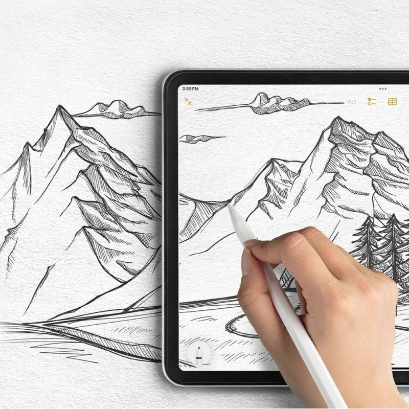 Matte Folie Ringke Paper Touch 2 - Pack für iPad Air 13" 2025 / 2024, Hart Matt