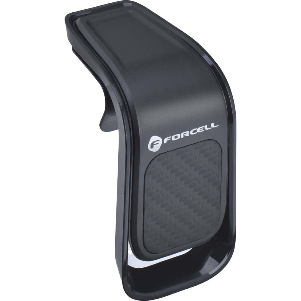 Autohalterung für Lüftungsgitter / Rundgitter, Magnetische, Forcell F-Grip Carbon B060, Schwarz