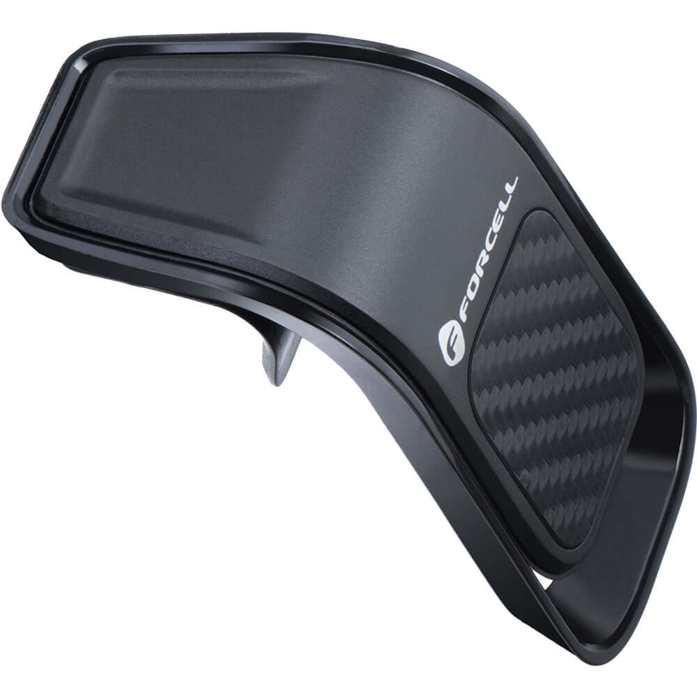Autohalterung für Lüftungsgitter / Rundgitter, Magnetische, Forcell F-Grip Carbon B060, Schwarz