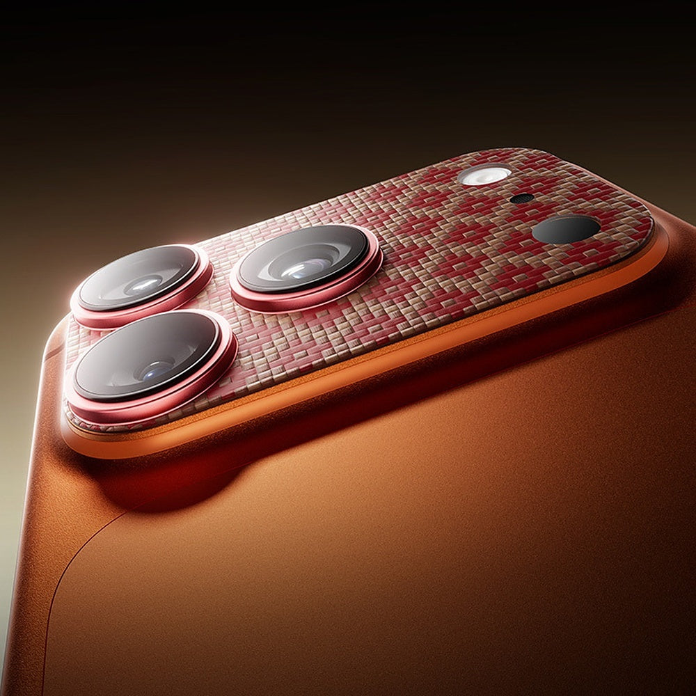 Kameraschutz für iPhone 17 Pro Max, Benks Armor Warrior Lens ArmorGrid, Orange