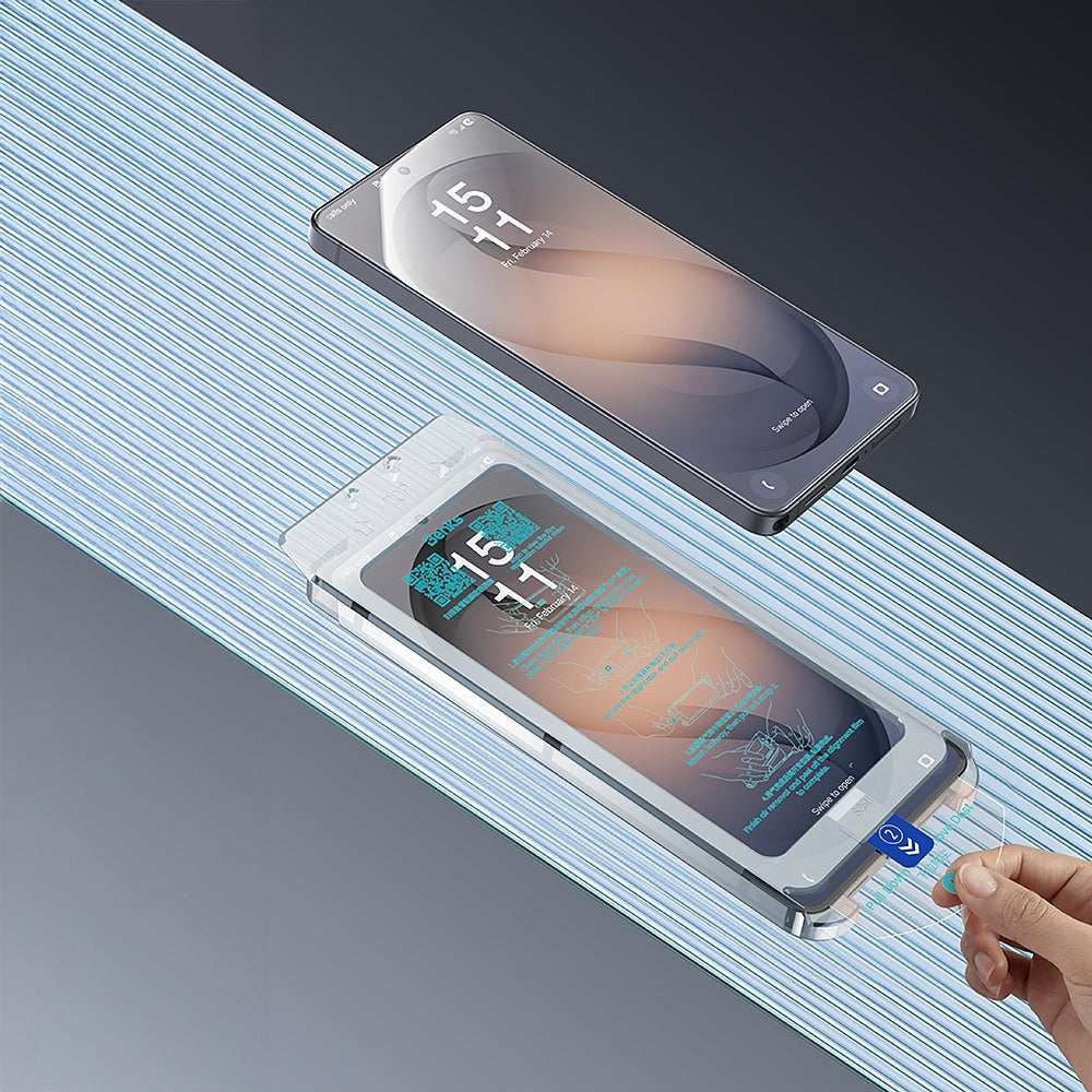 Displayschutzglas für Galaxy S26 Ultra, Benks Ultra Shield HD, Schwarzer Rahmen