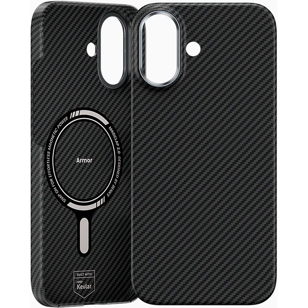 Handyhülle für iPhone 17, Benks Magnetic Armor Air 600D, Schwarz