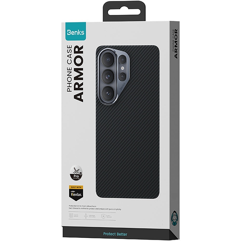 Handyhülle für Galaxy S26 Plus, Benks Magnetic Armor Pro 600D, Schwarz