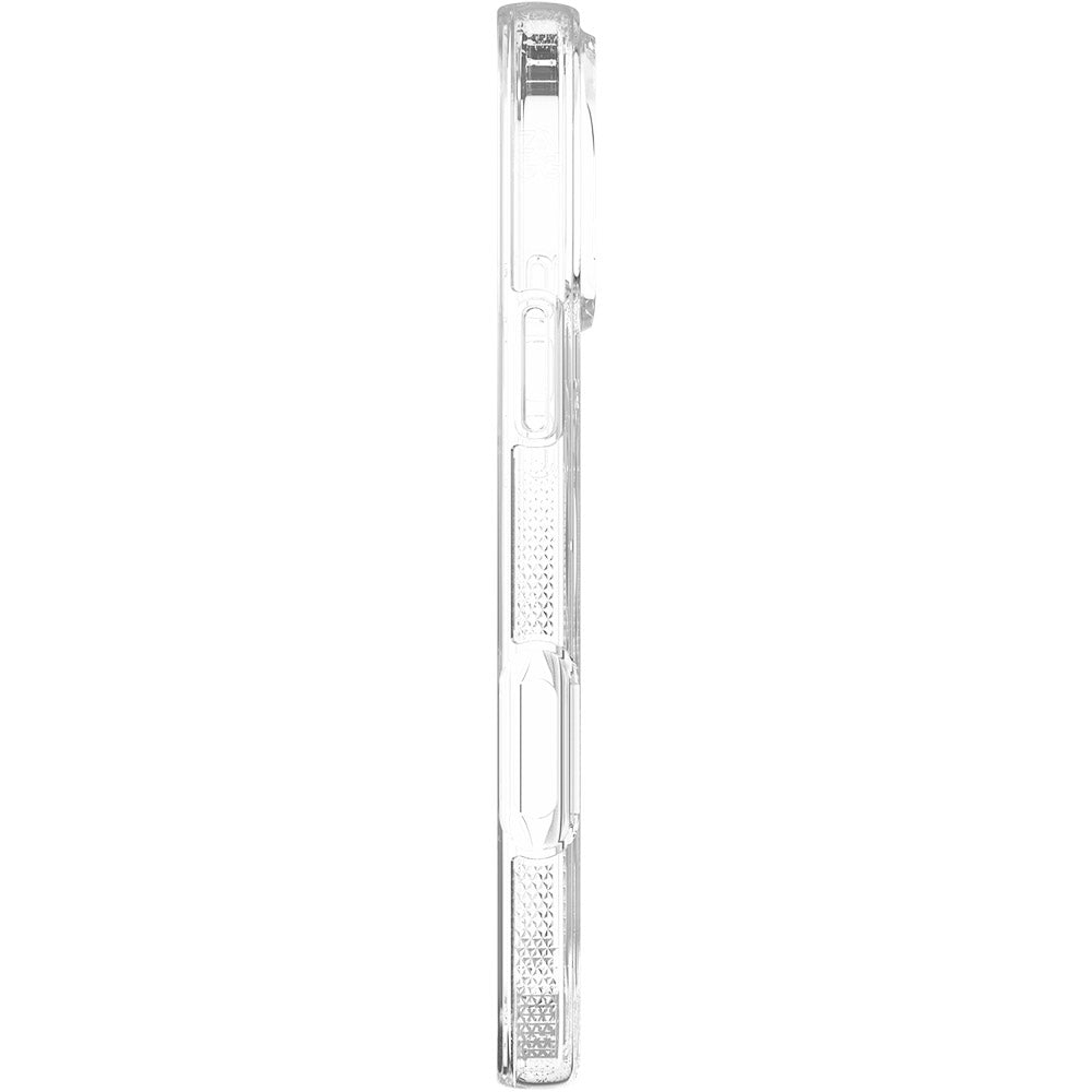 Schutzhülle für iPhone 16 Pro, Zagg Gear4 Crystal Palace Snap, für MagSafe, Transparent und Weiß