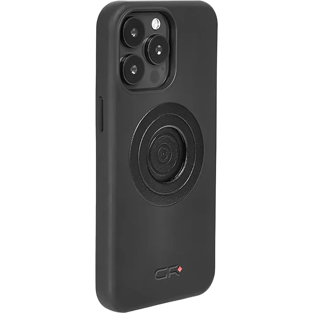 Handyhülle für iPhone 16 Pro mit Quick-Release-System und MagSafe, GRXPLORE GR-M66, Schwarz