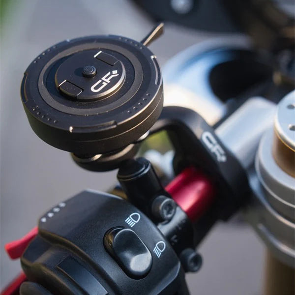 Fahrrad Motorrad Handyhalterung für Lenker, GRXPLORE GR-MT10, Quick Mount, Schwarz