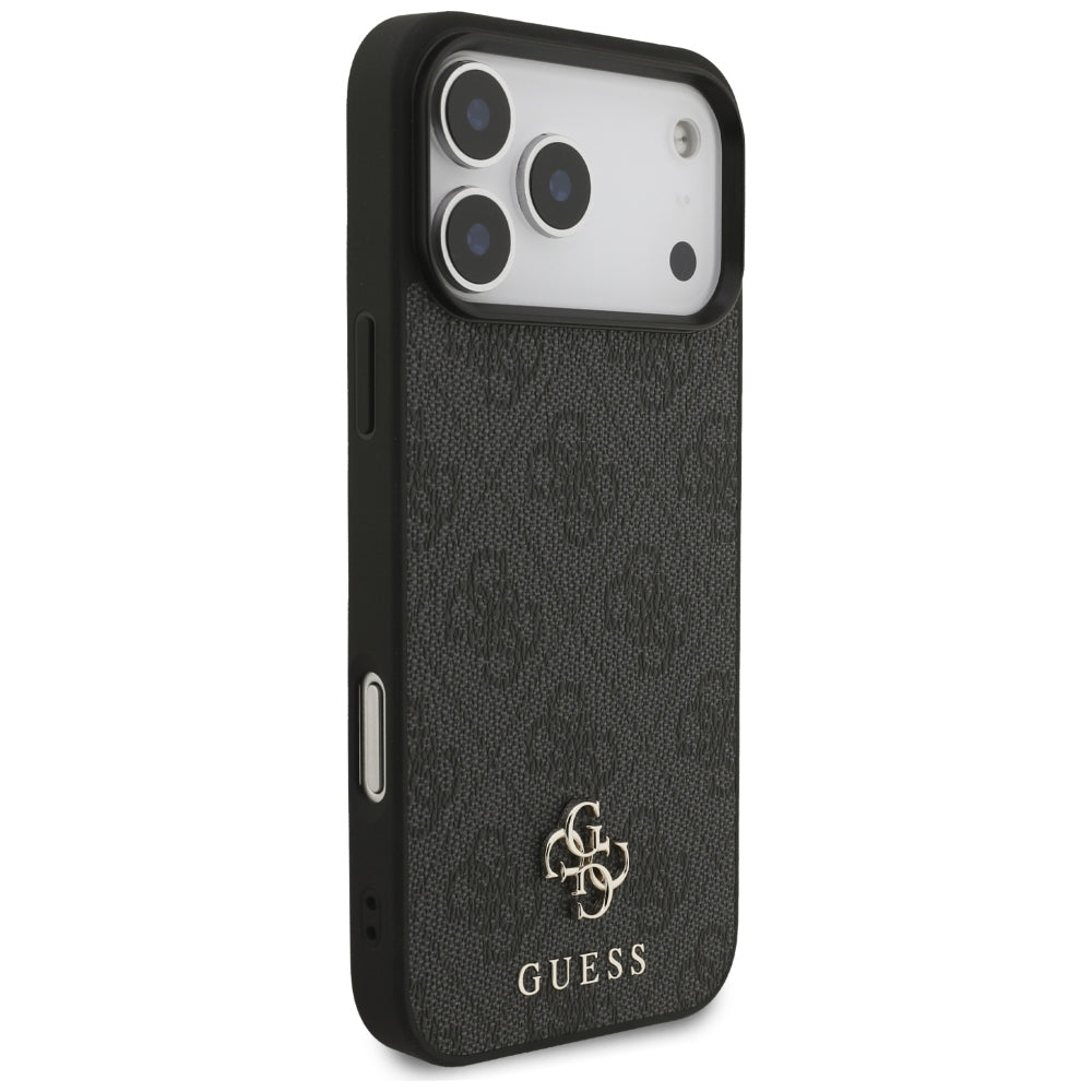 Handyhülle Guess 4G Small Classic Logo für iPhone 18 Pro Max / 17 Pro Max mit MagSafe, Schwarz
