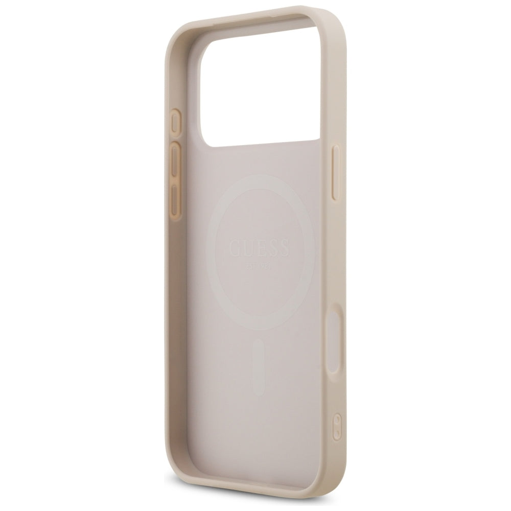 Handyhülle Guess 4G Small Classic Logo für iPhone 18 Pro Max / 17 Pro Max mit MagSafe, Rosa
