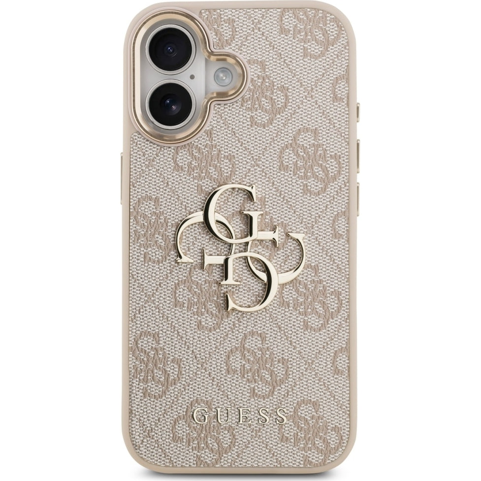 Handyhülle für iPhone 17, Guess Hardcase 4G Big 4G Classic Logo, Rosa