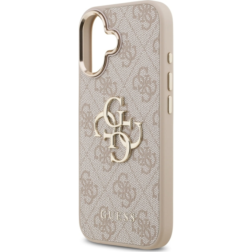 Handyhülle für iPhone 17, Guess Hardcase 4G Big 4G Classic Logo, Rosa
