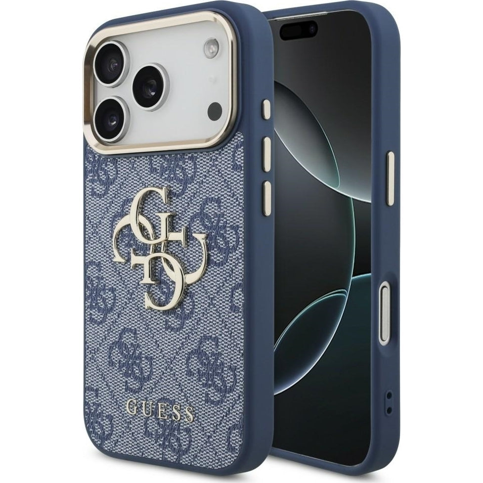 Handyhülle Guess 4G Big Logo Classic Logo für iPhone 18 Pro Max / 17 Pro Max, Blau