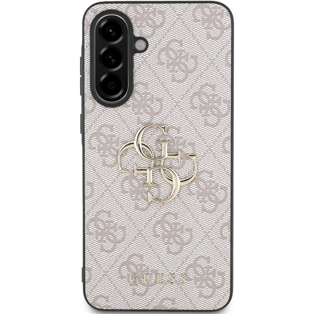 Handyhülle für Galaxy A36 5G, Guess Hardcase 4G Big Metal Logo, Rosa
