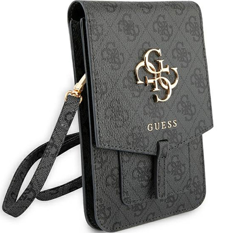 Universaltasche / Schuber 100 x 160 mm, Guess 4G Big Metal Logo, Grau