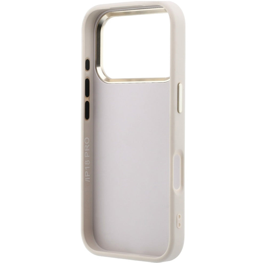 Handyhülle Guess Guess 4G Big Resin Logo für iPhone 17 Pro / 18 Pro, Rosa