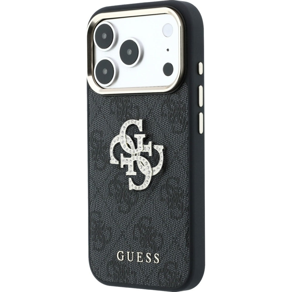 Handyhülle Guess 4G Big Strass Logo 4G Classic 4G Logo für iPhone 18 Pro Max / 17 Pro Max, Blau