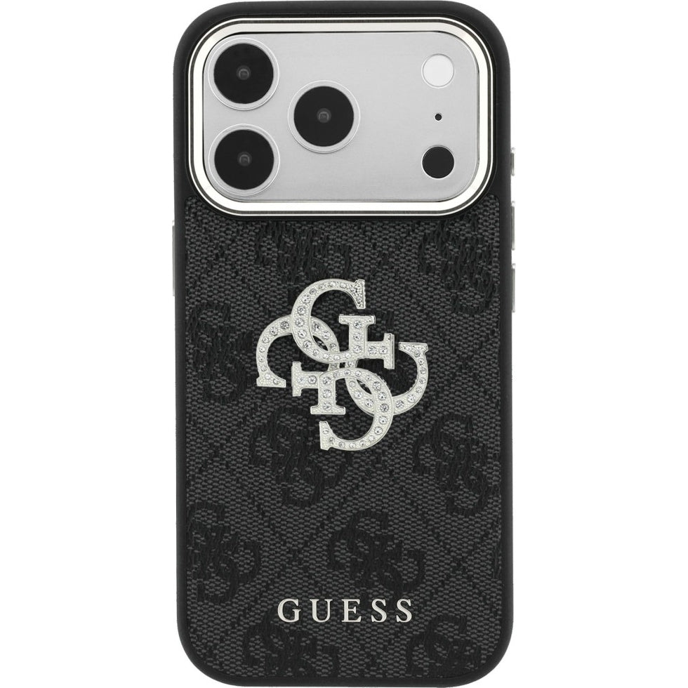 Handyhülle Guess 4G Big Strass Logo 4G Classic 4G Logo für iPhone 18 Pro Max / 17 Pro Max, Blau