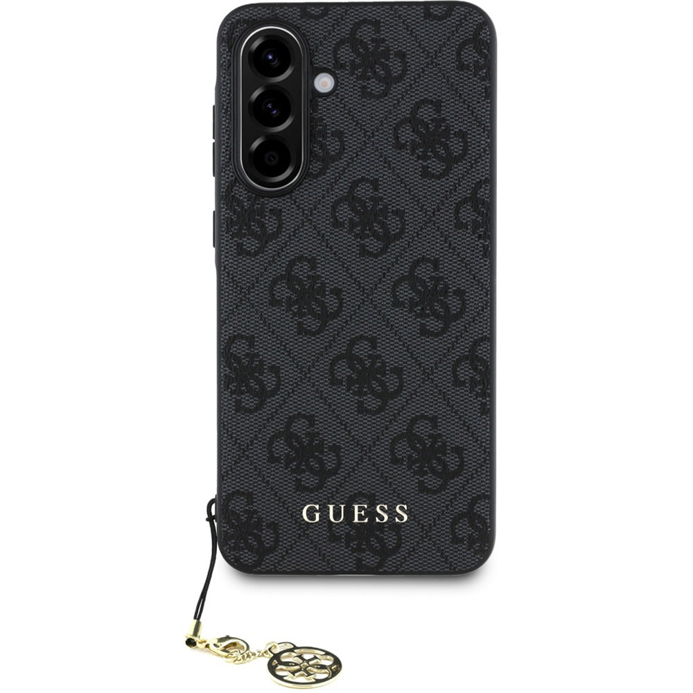 Handyhülle für Galaxy A56 5G, Guess 4G Charms Collection, Schwarz