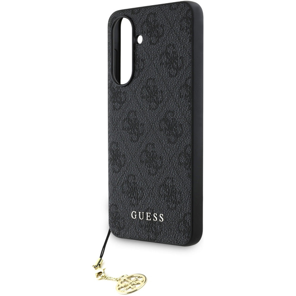 Handyhülle für Galaxy A56 5G, Guess 4G Charms Collection, Schwarz