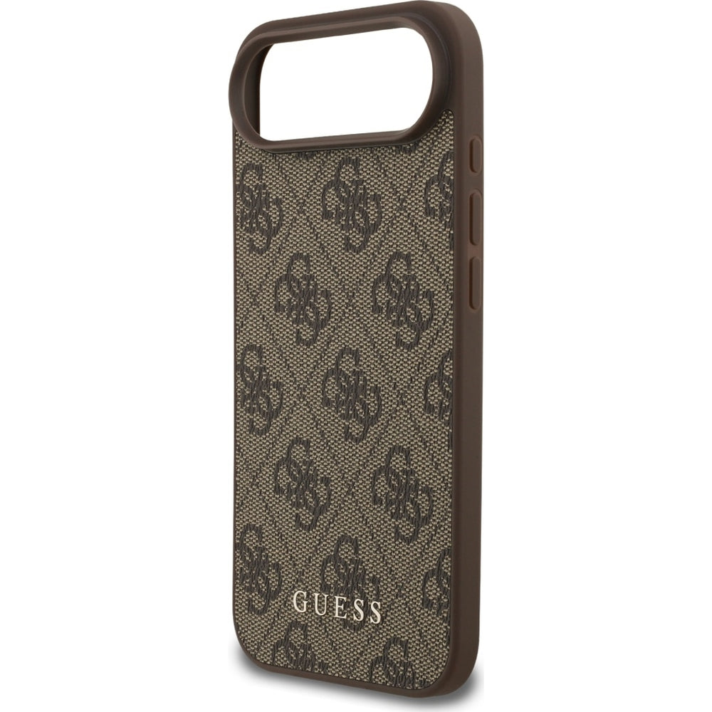 Handyhülle für iPhone Air, Guess Hardcase 4G Classic, Braun