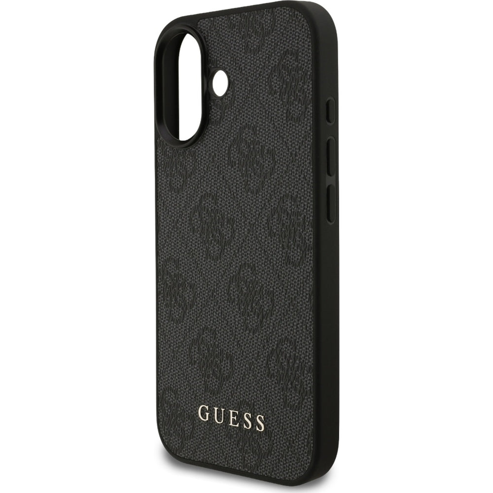 Handyhülle für iPhone 17, Guess Hardcase 4G Classic, Schwarz